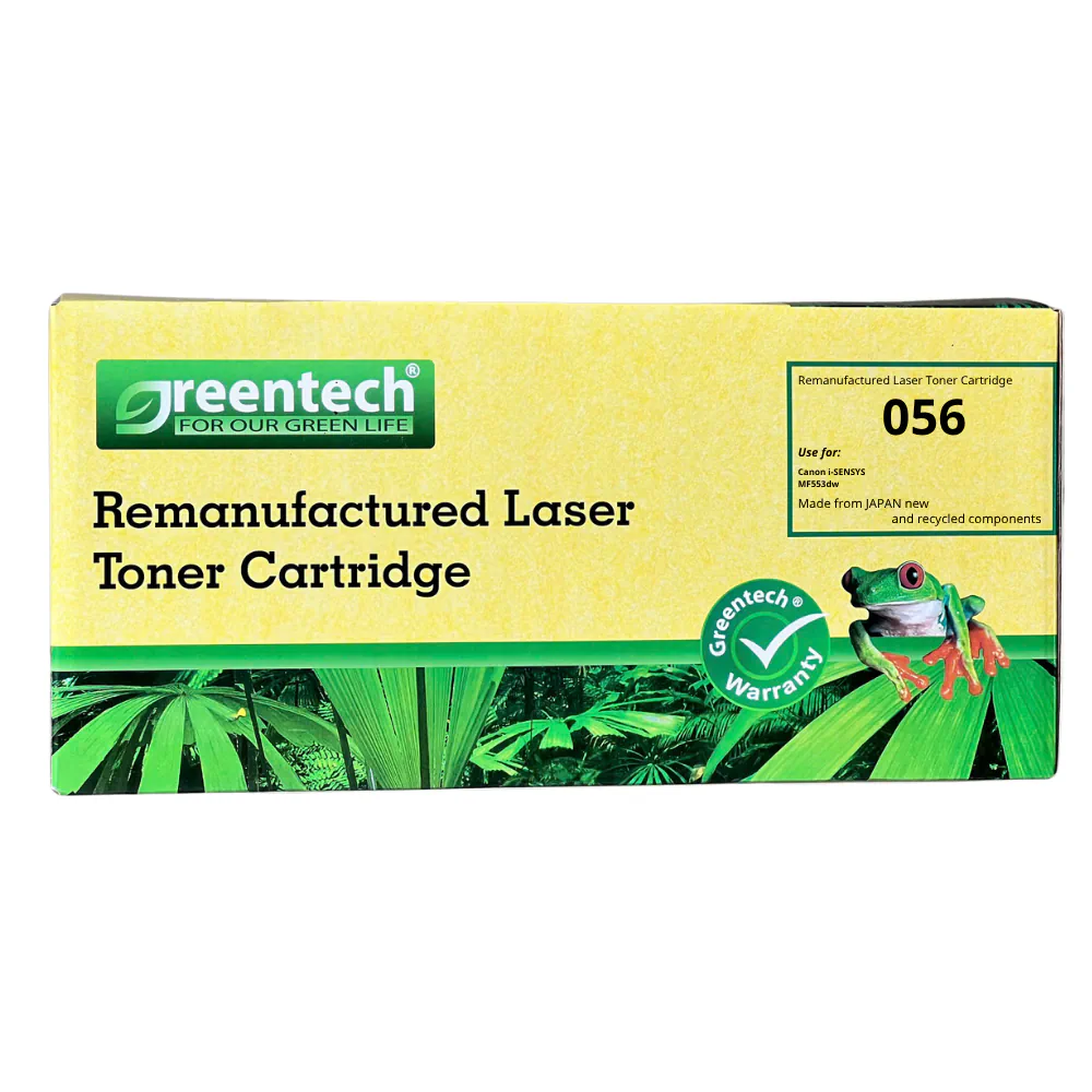 Mực in laser Canon 056 Greentech – mực đen, dung lượng cao, 10000 trang