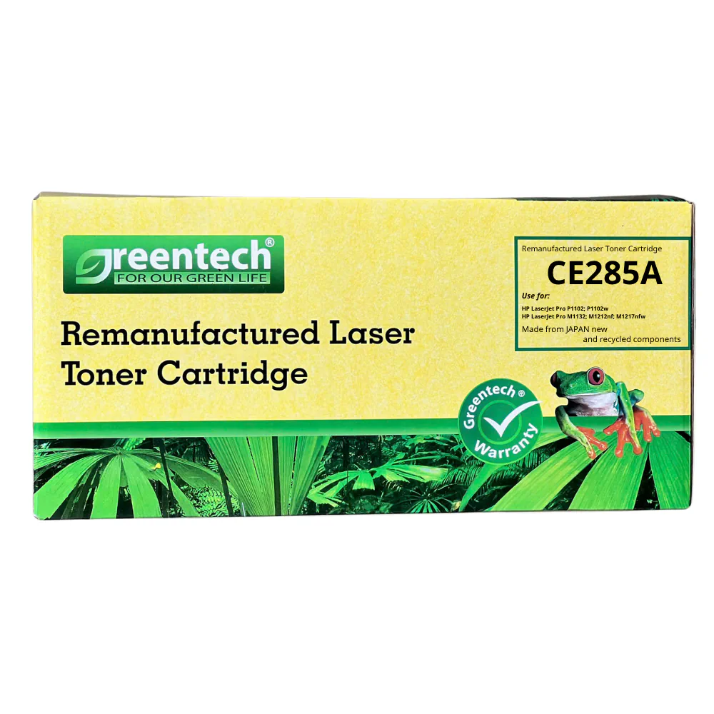 Mực in laser HP CE285A Greentech – mực đen, 1600 trang