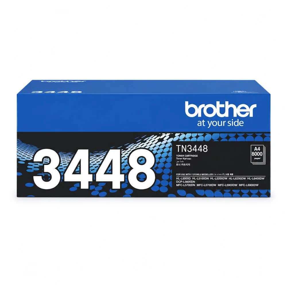 Mực in laser Brother TN3448 chính hãng – mực đen, 8.000 trang