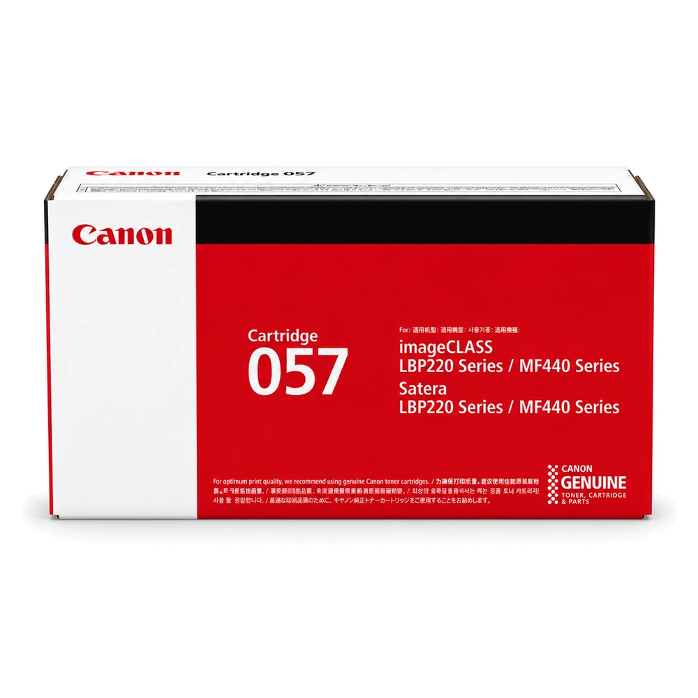 Mực in laser Canon 057A chính hãng – mực đen, 3100 trang