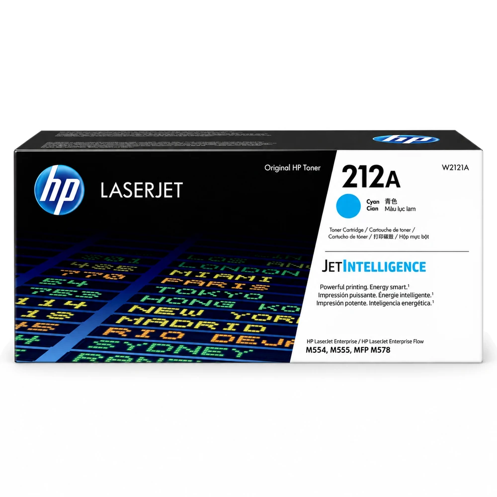 Mực in laser HP W2121A chính hãng – mực xanh (Cyan), 4500 trang
