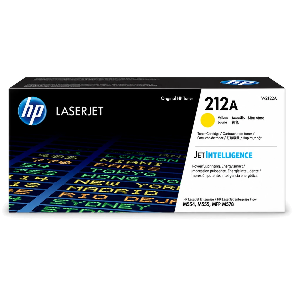 Mực in laser HP W2122A chính hãng – mực vàng (Yellow), 4500 trang