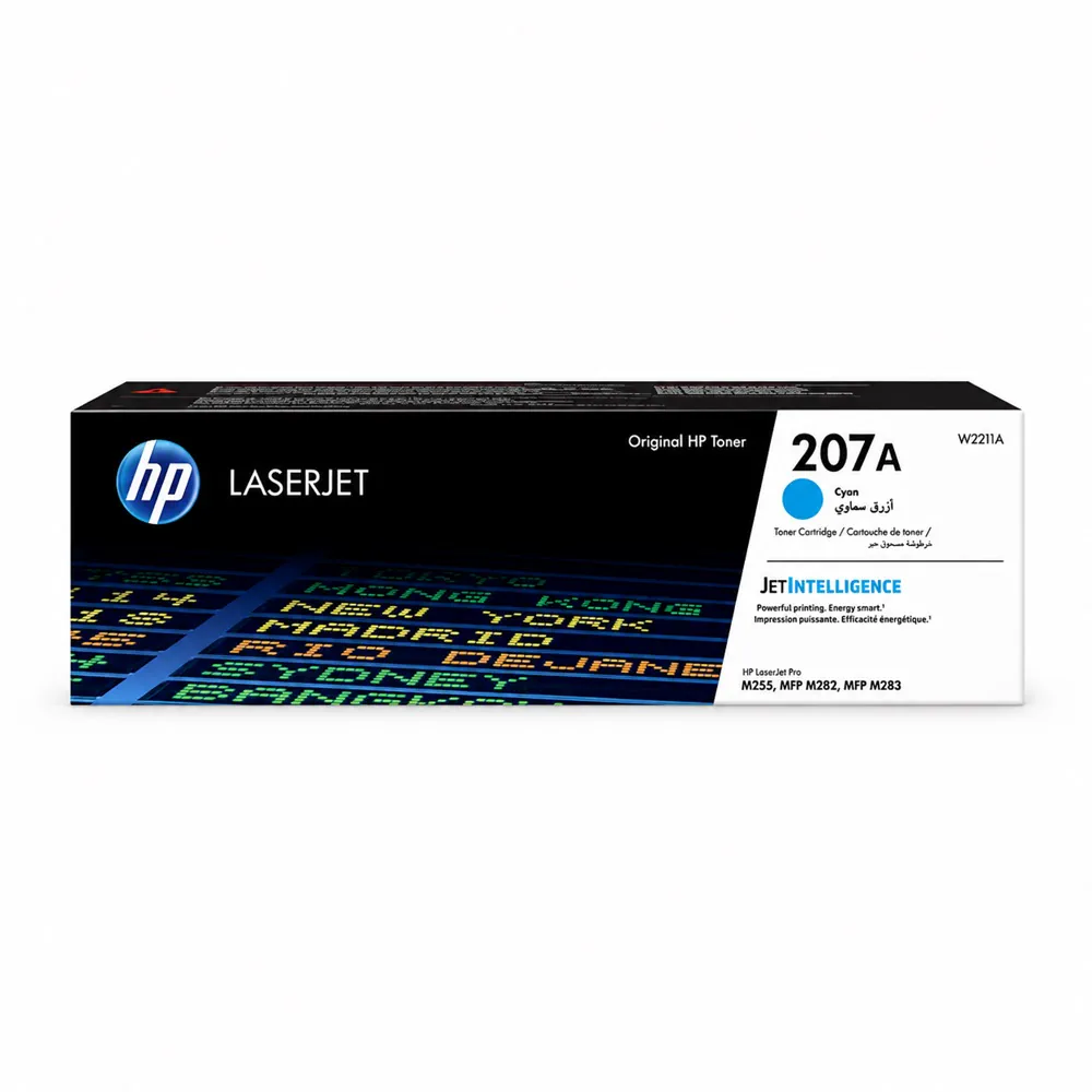 Mực in laser HP W2211A chính hãng – mực xanh (Cyan), 1250 trang