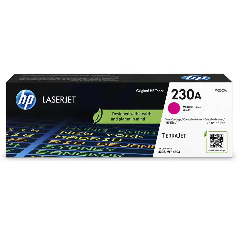 Mực in laser HP W2303A chính hãng – mực hồng (Magenta), 1800 trang