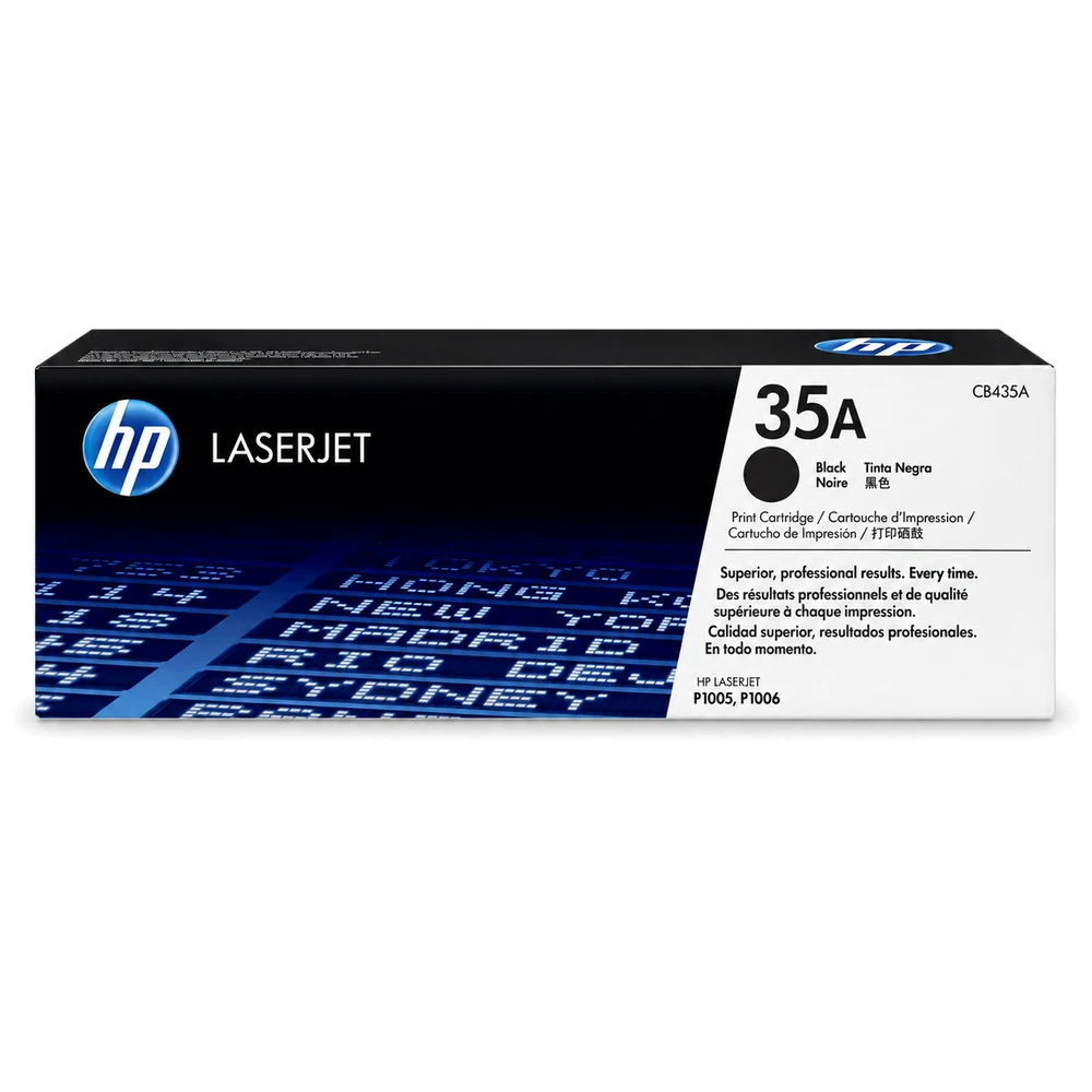Hộp mực in laser HP CB435A chính hãng màu đen
