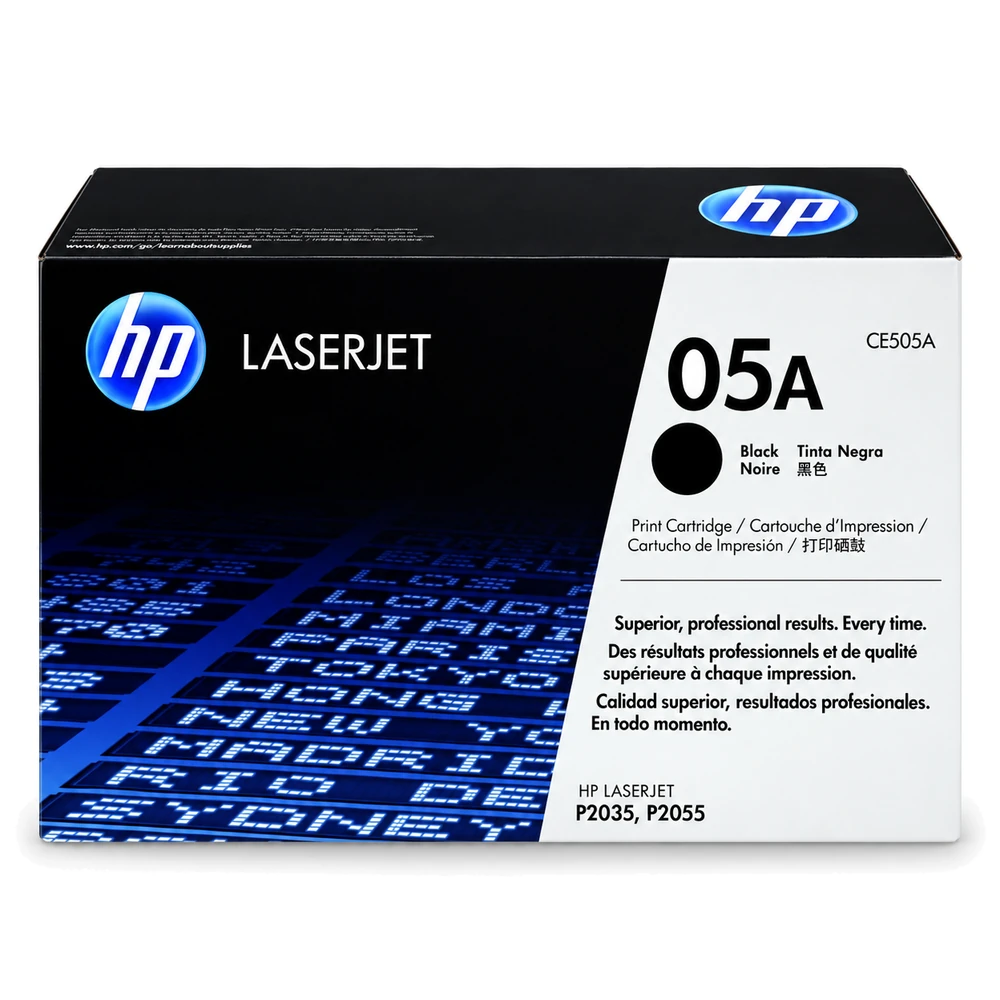 Hộp mực in laser HP CE505A chính hãng màu đen