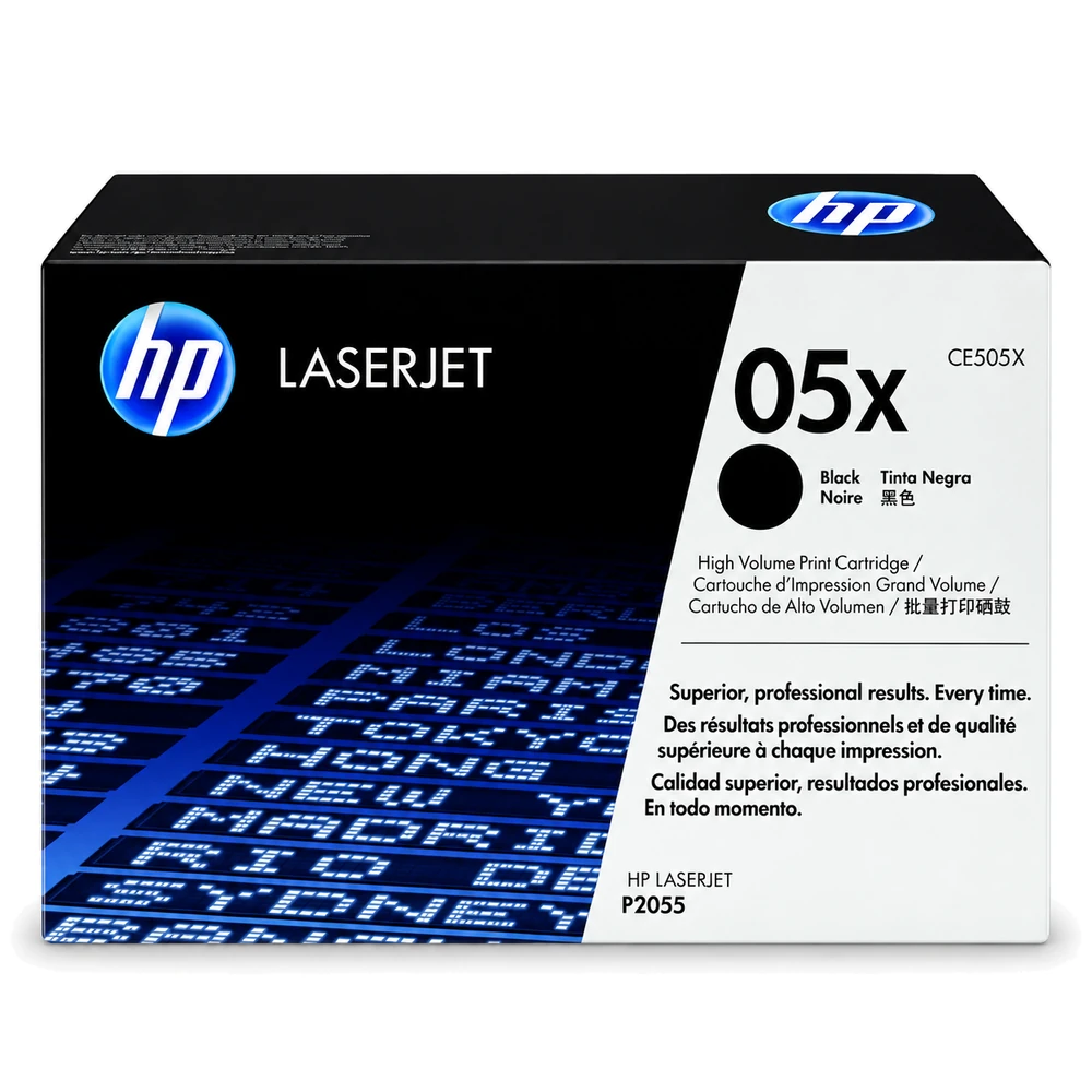 Mực in laser HP CE505X chính hãng – mực đen, dung lượng cao, 6500 trang