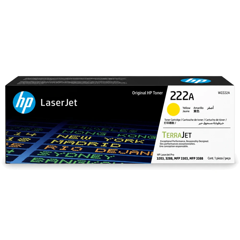 Mực in laser HP W2222A chính hãng – mực vàng (Yellow), 1200 trang