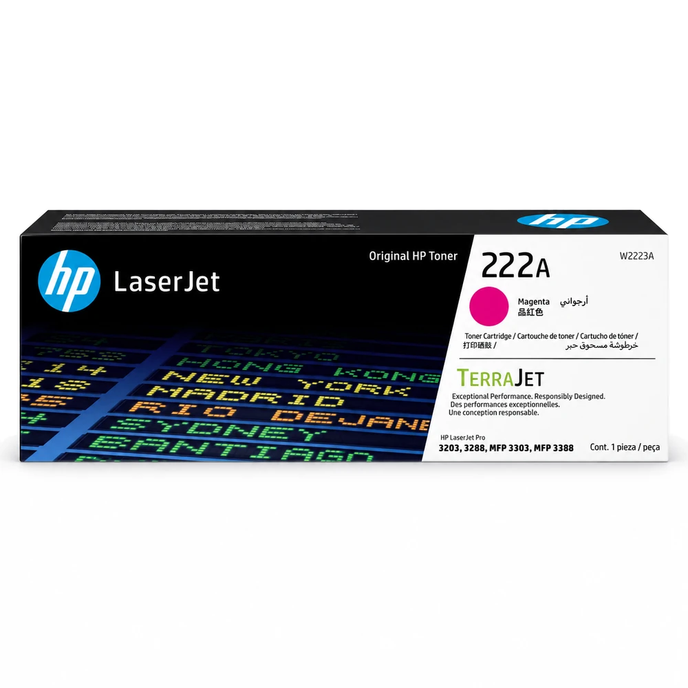 Mực in laser HP W2223A chính hãng – mực hồng (Magenta), 1200 trang