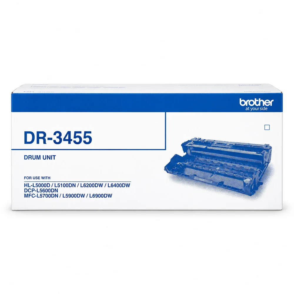 Cụm drum laser đen trắng Brother DR-3455 chính hãng – 30.000 trang