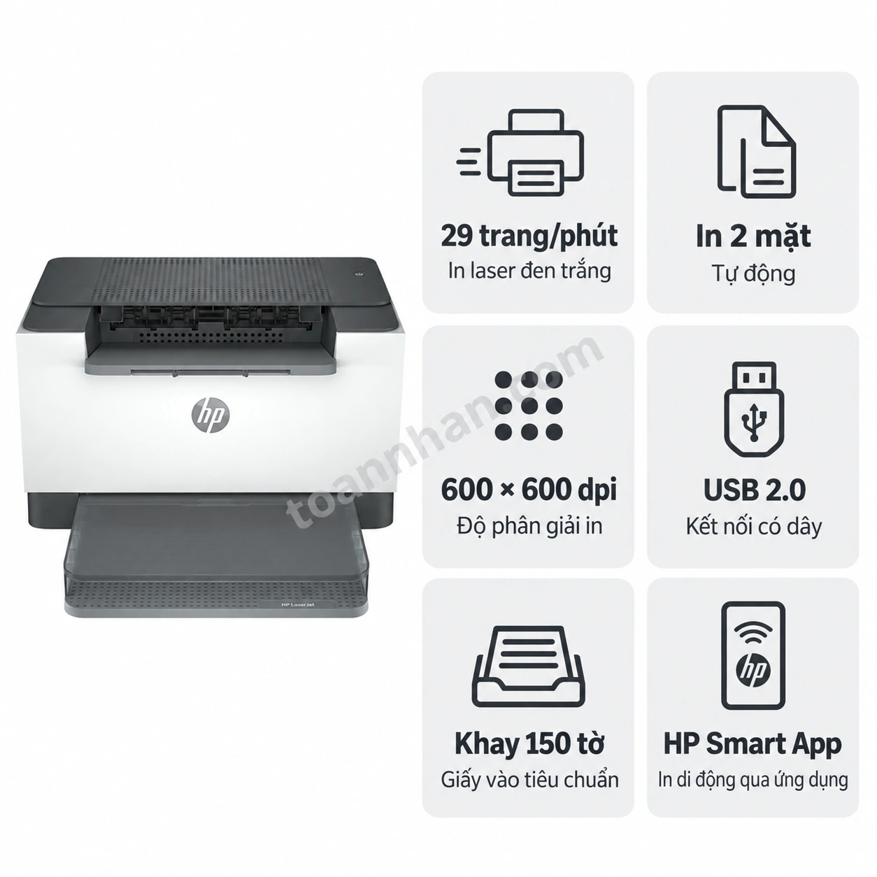 Máy in laser đen trắng HP LaserJet M211D