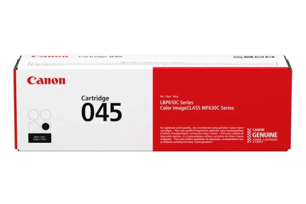 Mực in laser Canon 045BK chính hãng – mực đen, 1.400 trang