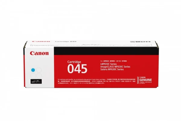 Mực in laser Canon 045C chính hãng – mực xanh (Cyan), 1.300 trang