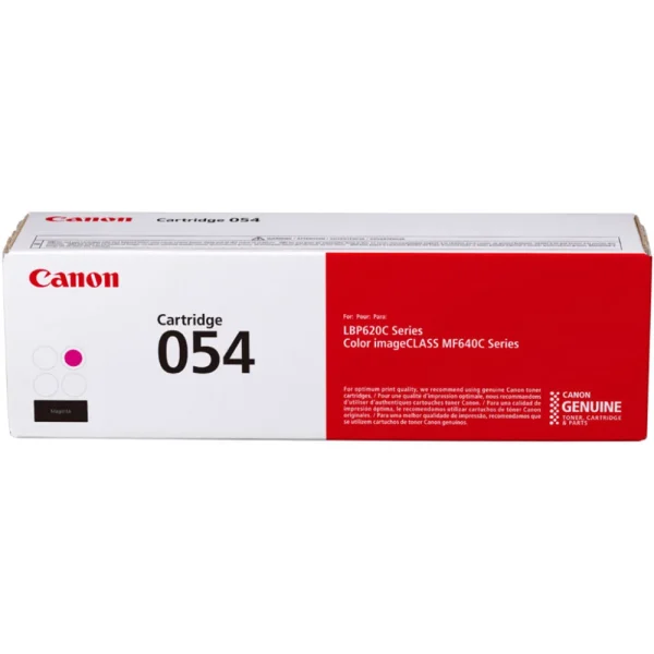 Mực in laser Canon 054M chính hãng – mực hồng (Magenta), 1.200 trang