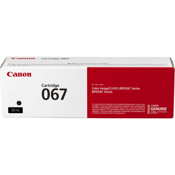 Mực in laser Canon 067BK chính hãng – mực đen, 1.350 trang
