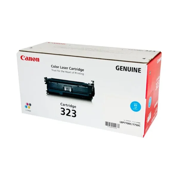 Mực in laser Canon 323C chính hãng – mực xanh (Cyan), 8.500 trang
