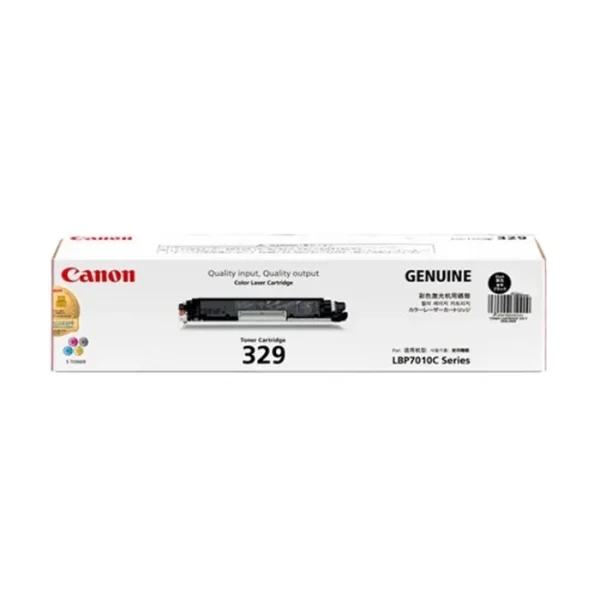 Mực in laser Canon 329BK chính hãng – mực đen, 1.200 trang