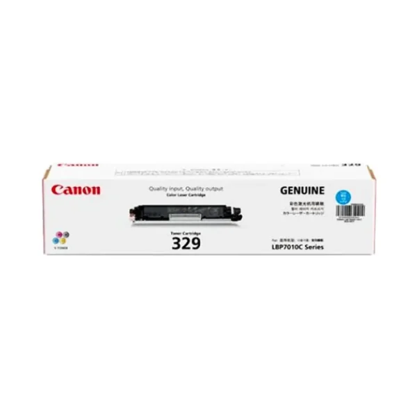Mực in laser Canon 329C chính hãng – mực xanh (Cyan), 1.000 trang