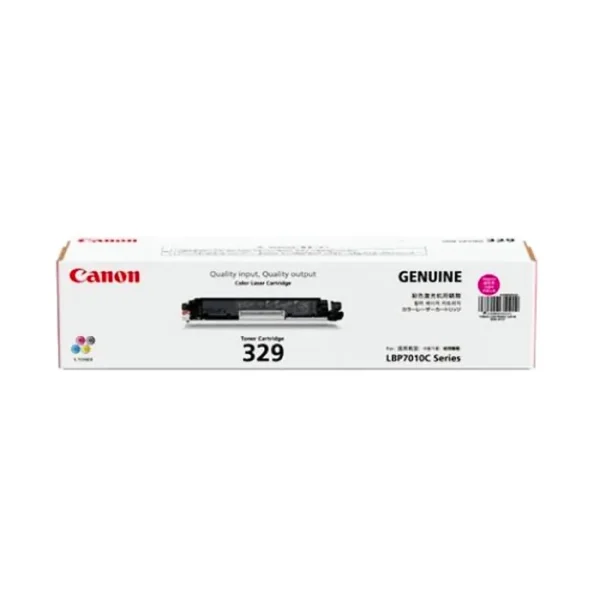 Mực in laser Canon 329M chính hãng – mực hồng (Magenta), 1.000 trang