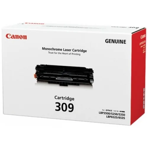 Mực in laser Canon 309 chính hãng – mực đen, 12.000 trang