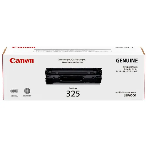 Mực in laser Canon 325 chính hãng – mực đen, 1.600 trang