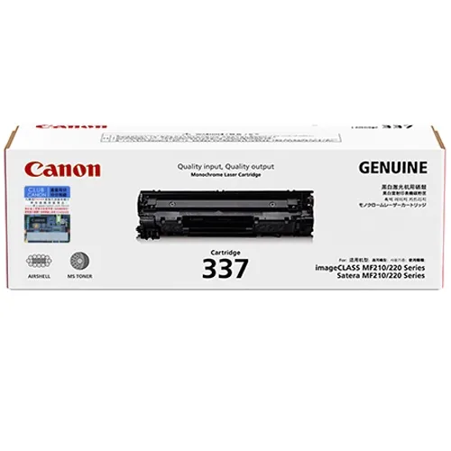 Mực in laser Canon 337 chính hãng – mực đen, 2.400 trang