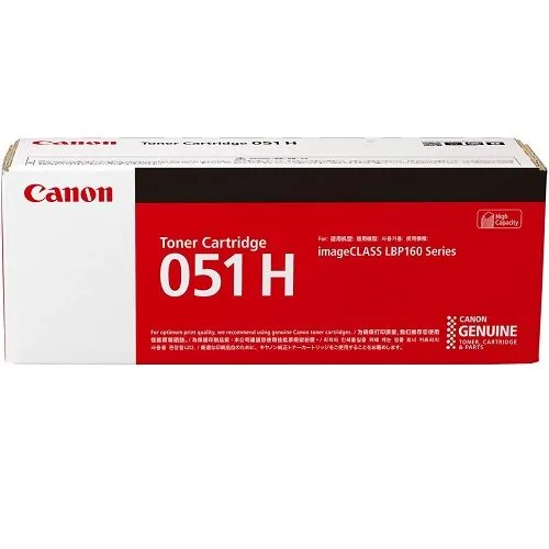 Mực in laser Canon 051H chính hãng – mực đen, dung lượng cao, 4.100 trang