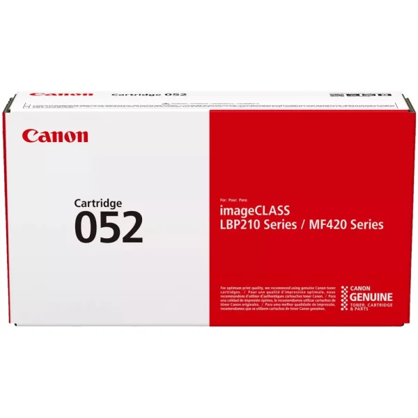 Mực in laser Canon 052A chính hãng – mực đen, 3.100 trang