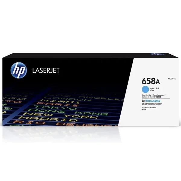Mực in laser HP W2001A chính hãng – mực xanh (Cyan), 6.000 trang