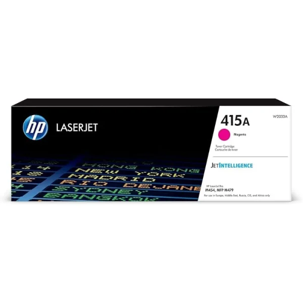 Mực in laser HP W2033A chính hãng – mực hồng (Magenta), 2.100 trang