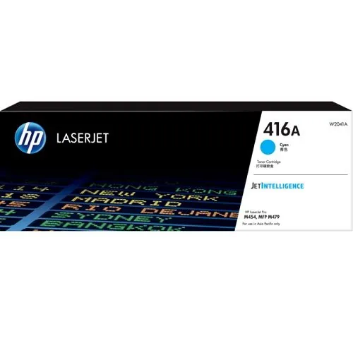 Mực in laser HP W2041A chính hãng – mực xanh (Cyan), 2.100 trang