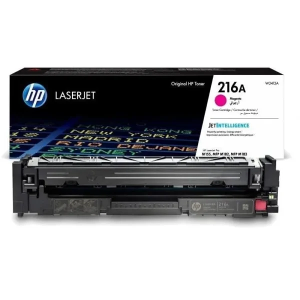 Mực in laser HP W2413A chính hãng – mực hồng (Magenta), 850 trang