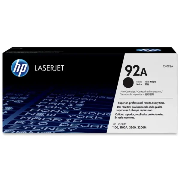 Mực in laser HP C4092A chính hãng – mực đen, 2.500 trang