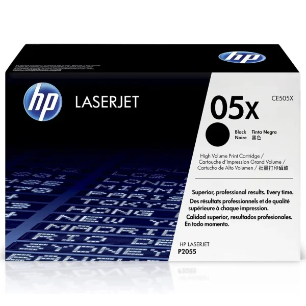 Mực in laser HP CE505X chính hãng – mực đen, 5.000 trang