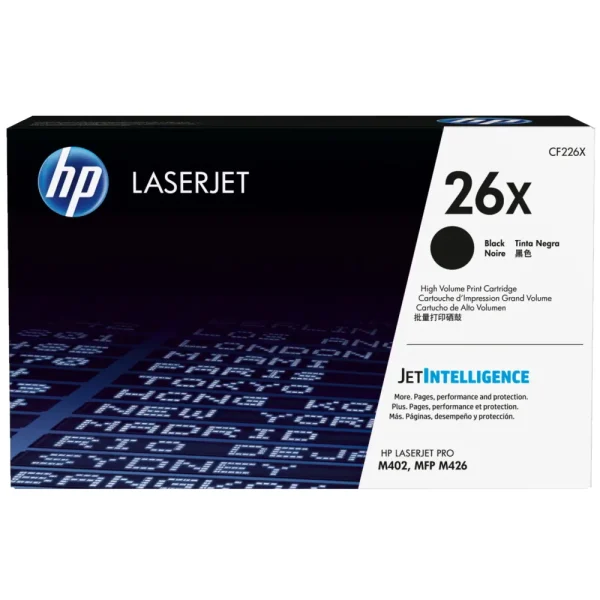 Mực in laser HP CF226X chính hãng – mực đen, dung lượng cao, 9.000 trang