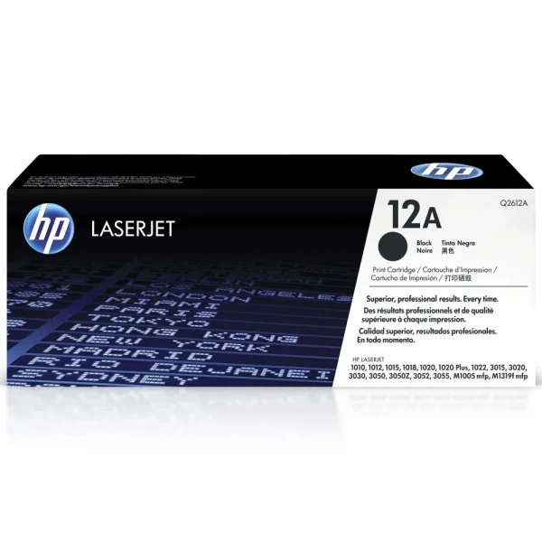 Mực in laser HP Q2612A chính hãng – mực đen, 2.000 trang