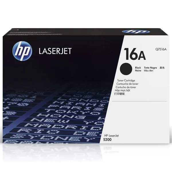 Mực in laser HP Q7516A chính hãng – mực đen, 12.000 trang
