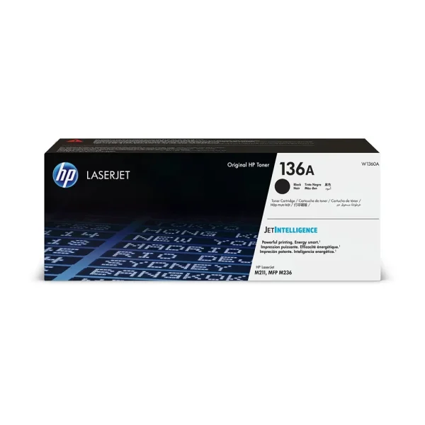 Mực in laser HP W1360A chính hãng – mực đen, 1.150 trang