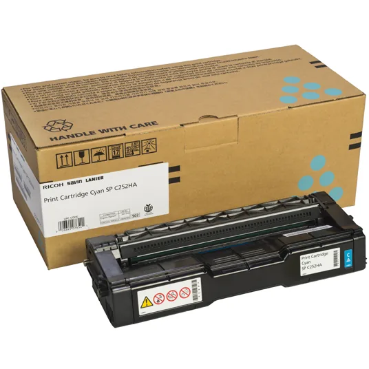 Mực in laser Ricoh C260C chính hãng – mực xanh (Cyan), 1.600 trang