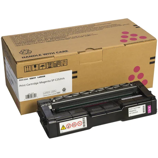 Mực in laser Ricoh C260M chính hãng – mực hồng (Magenta), 1.600 trang