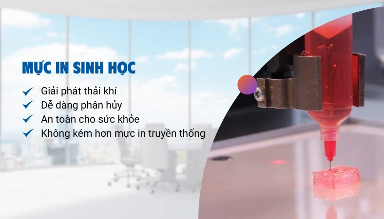 Đặc điểm của công nghệ mực in sinh học
