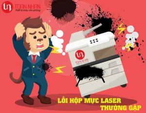 8 Lỗi thường gặp ở hộp mực máy in laser