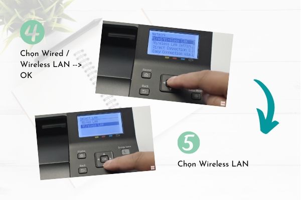 kết nối Wifi máy in laser màu Canon LBP613Cdw kết nối Wifi máy in laser màu Canon LBP613Cdw