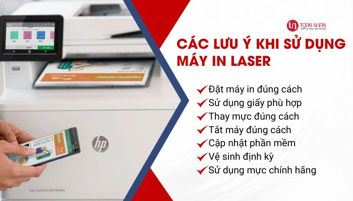 5 điểm cần lưu ý khi sử dụng máy in laser để đạt hiệu quả tốt nhất