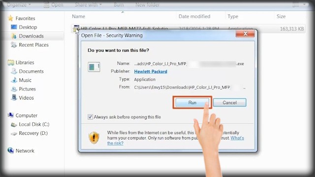 cach cai driver may in hp 1