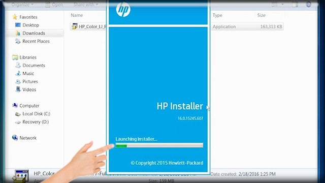 cach cai driver may in hp 4