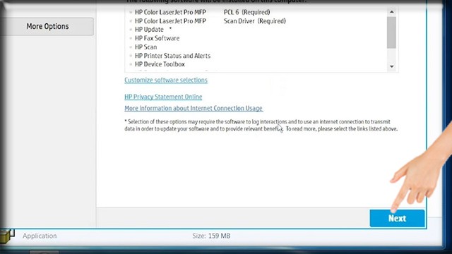 cach cai driver may in hp 6