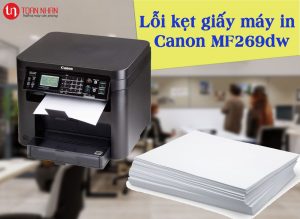 Lỗi kẹt giấy trên máy in Canon MF269dw và cách xử lý