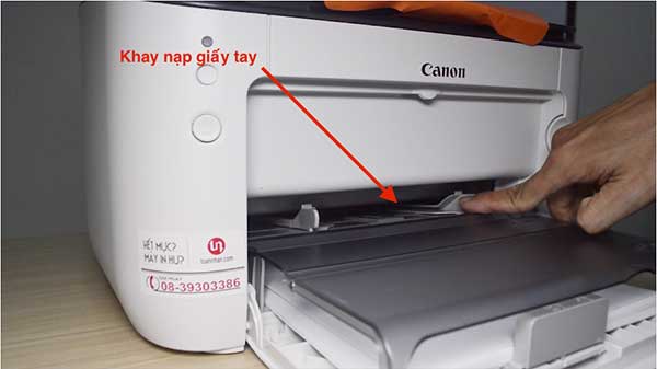 lắp đặt máy in laser Canon LBP6230Dw bước 2