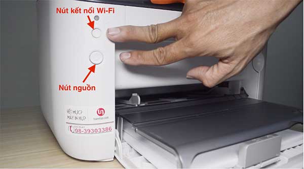 lắp đặt máy in laser Canon LBP6230Dw bước 3
